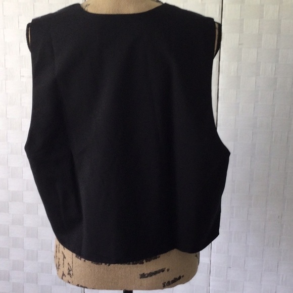 Vintage Vest by Ann Loy size L Dry Clean Only looks Great with jeans.  #349 - Picture 3 of 8